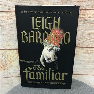 The Familiar Hardcover sprayed edges book